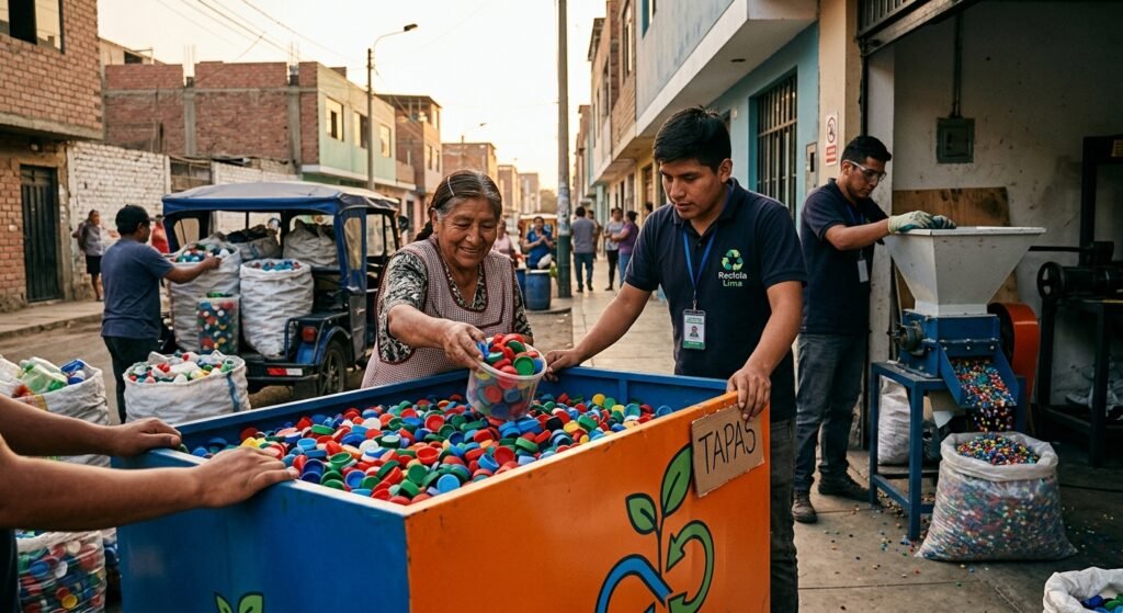 “Tapas que transforman”: lanzan campaña de reciclaje de tapas plásticas para promover economía circular - Actualidad Ambiental