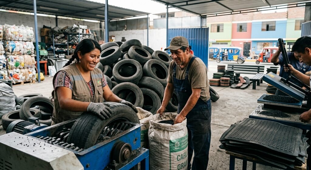Semarnat impulsa en Morelos modelo de economía circular para reciclar neumáticos - Gob MX