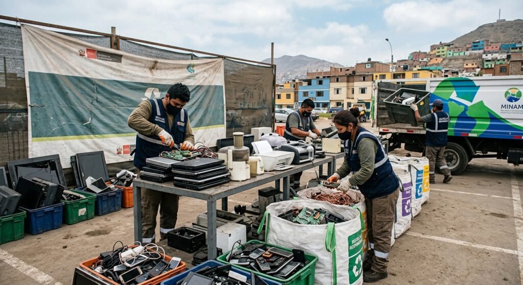 Residuos de aparatos eléctricos y electrónicos y economía circular - SWISSLATIN